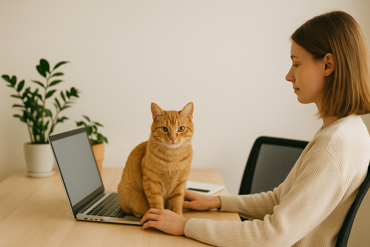 Haustiere und Home Office: So klappt's!