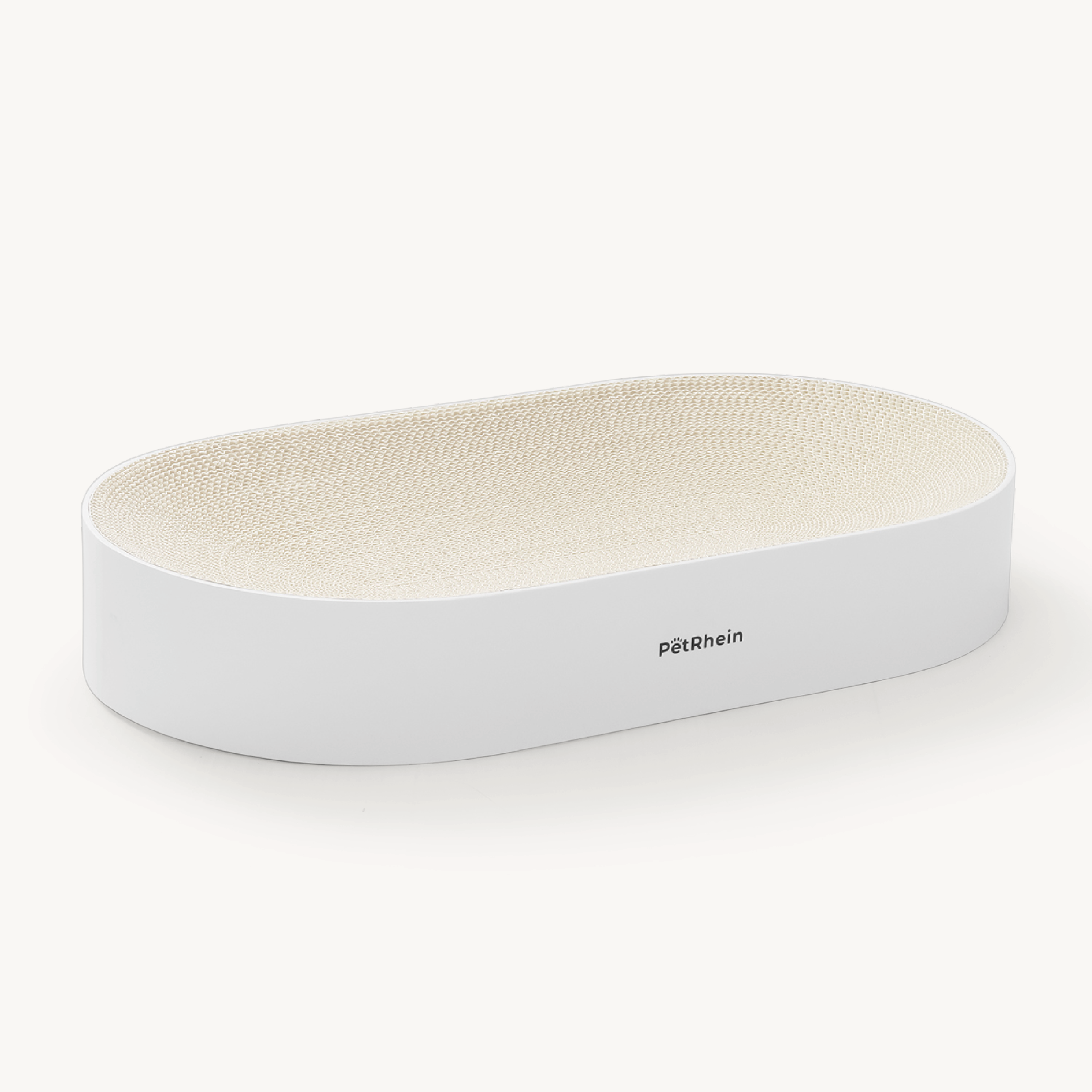 Zen paw in white - scratch board