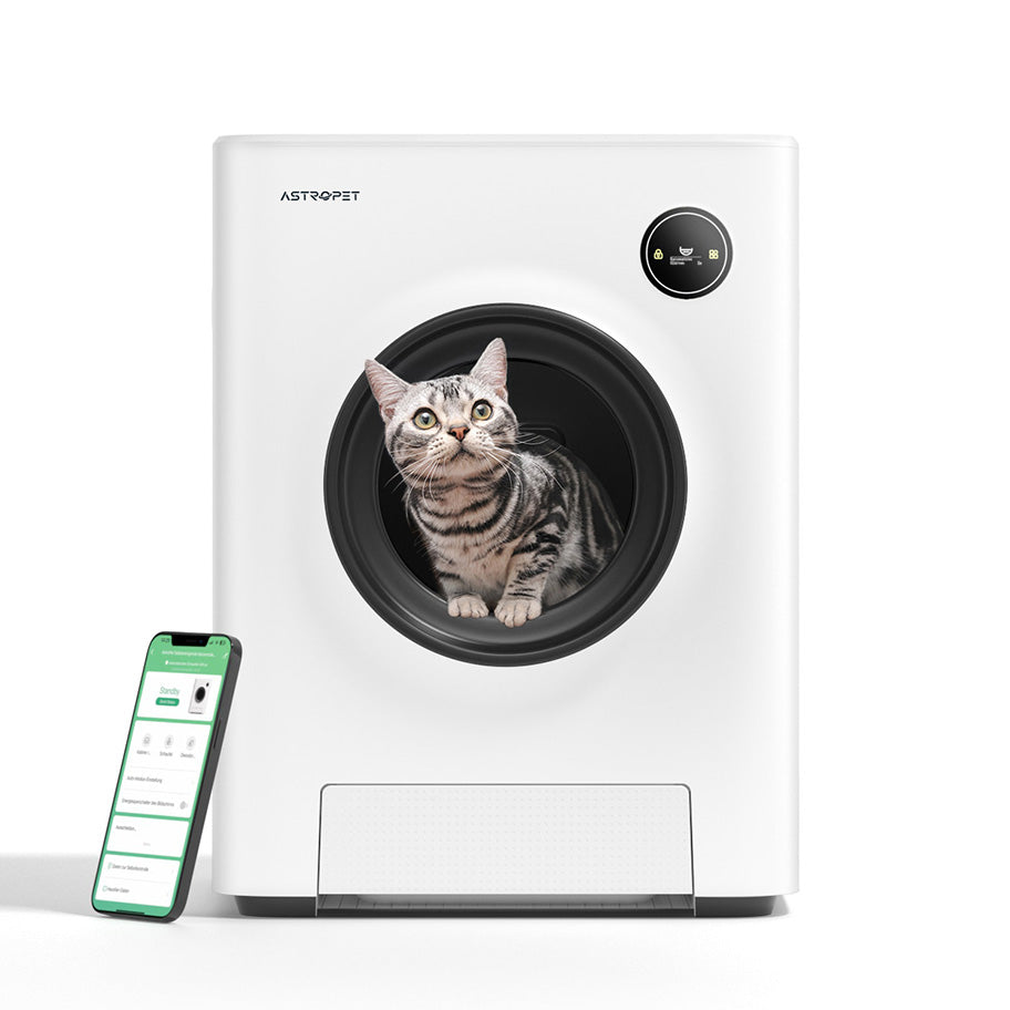Mercury - Selbstreinigende Katzentoilette - Max Paket
