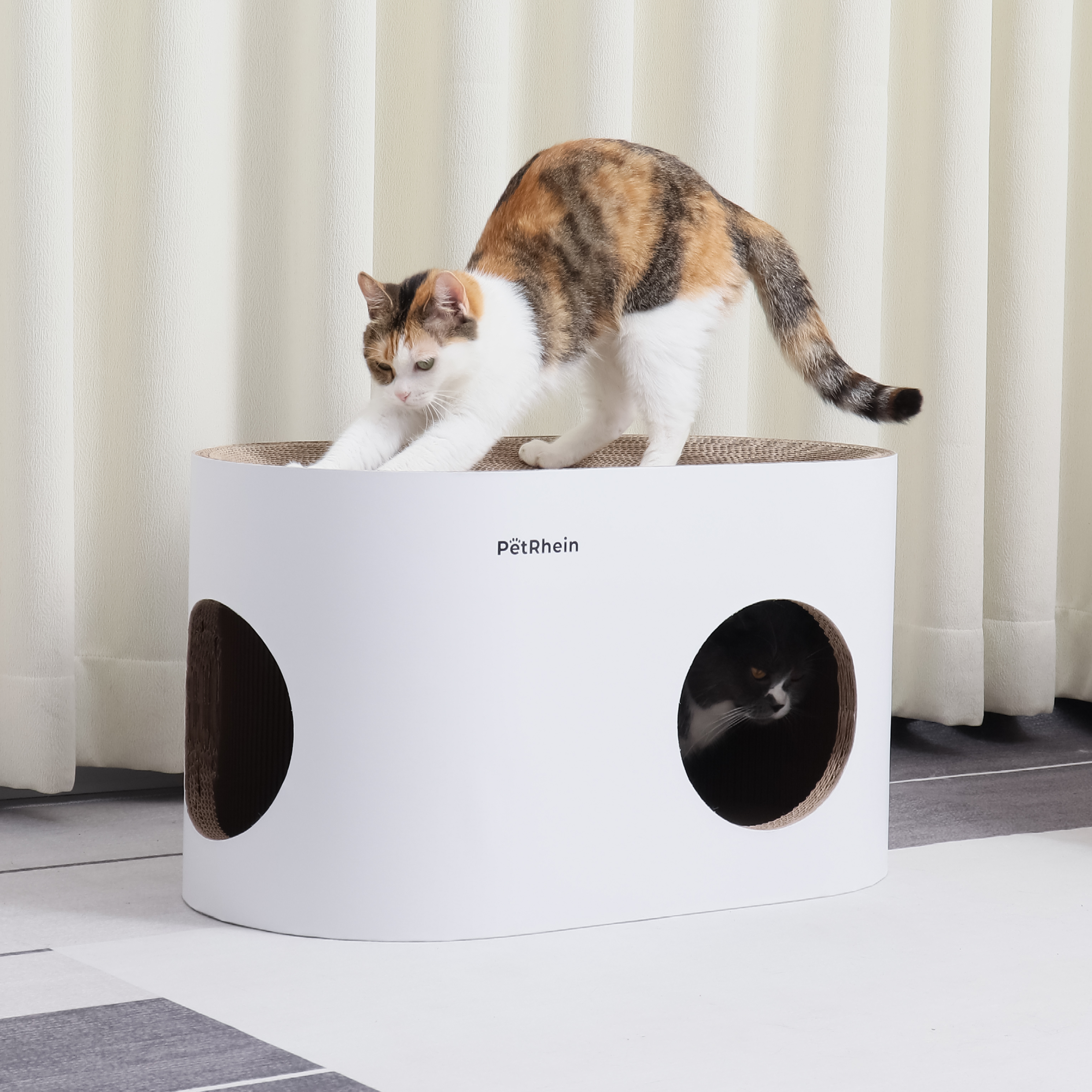 Safari Lodge - Cat Höhle with scratch board