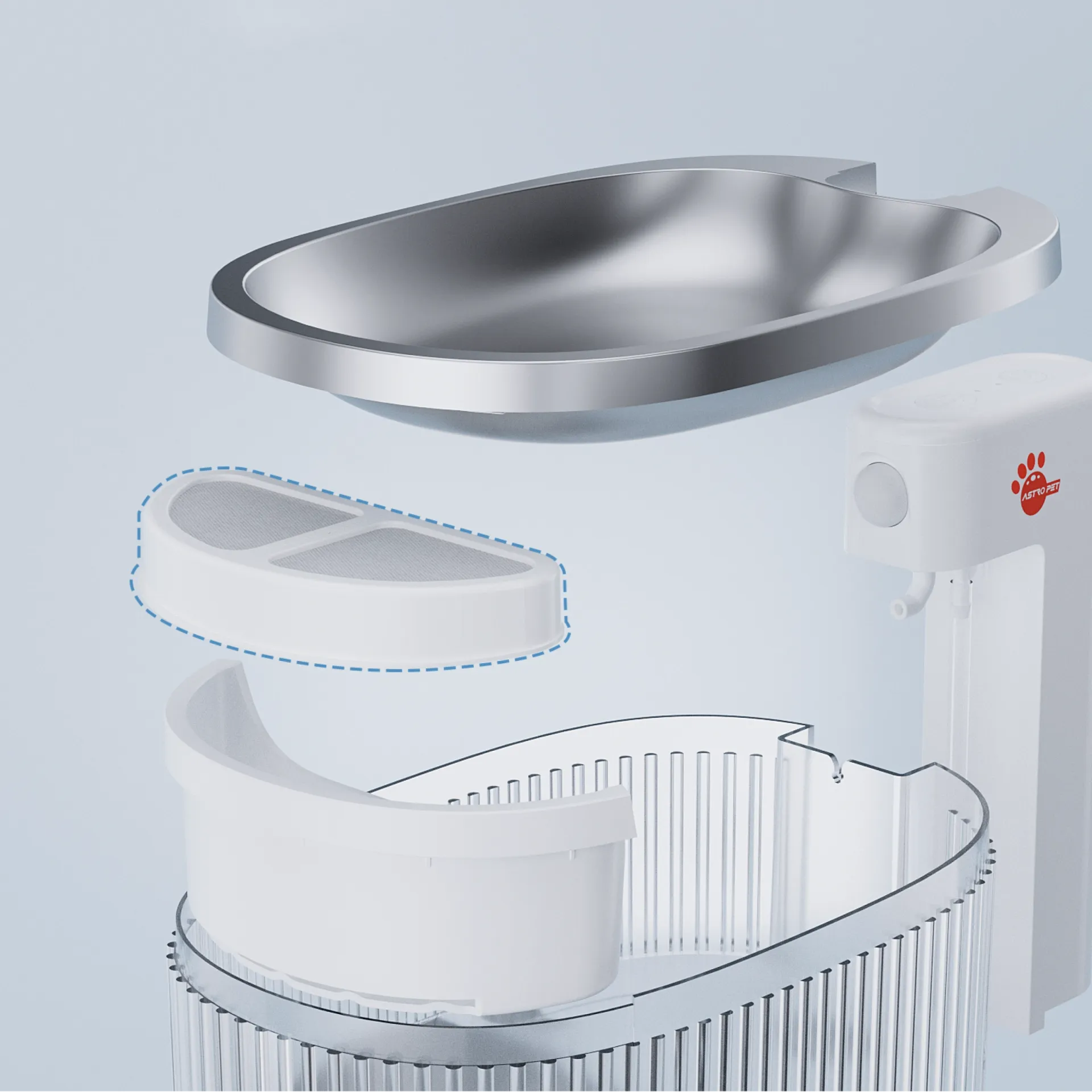 Pisces Trinkbrunnen Filter