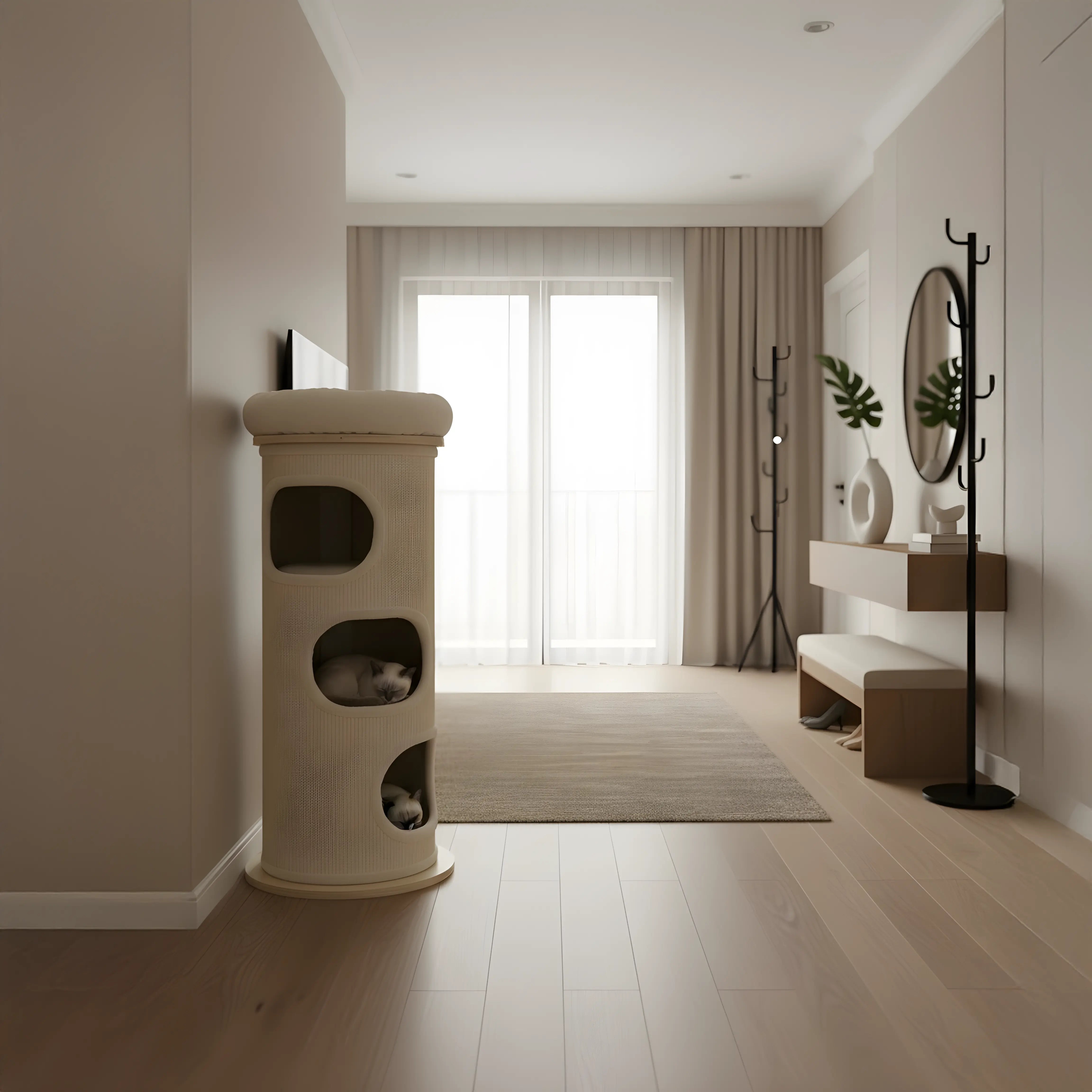 Bamboo Tower XL - Scratching Post