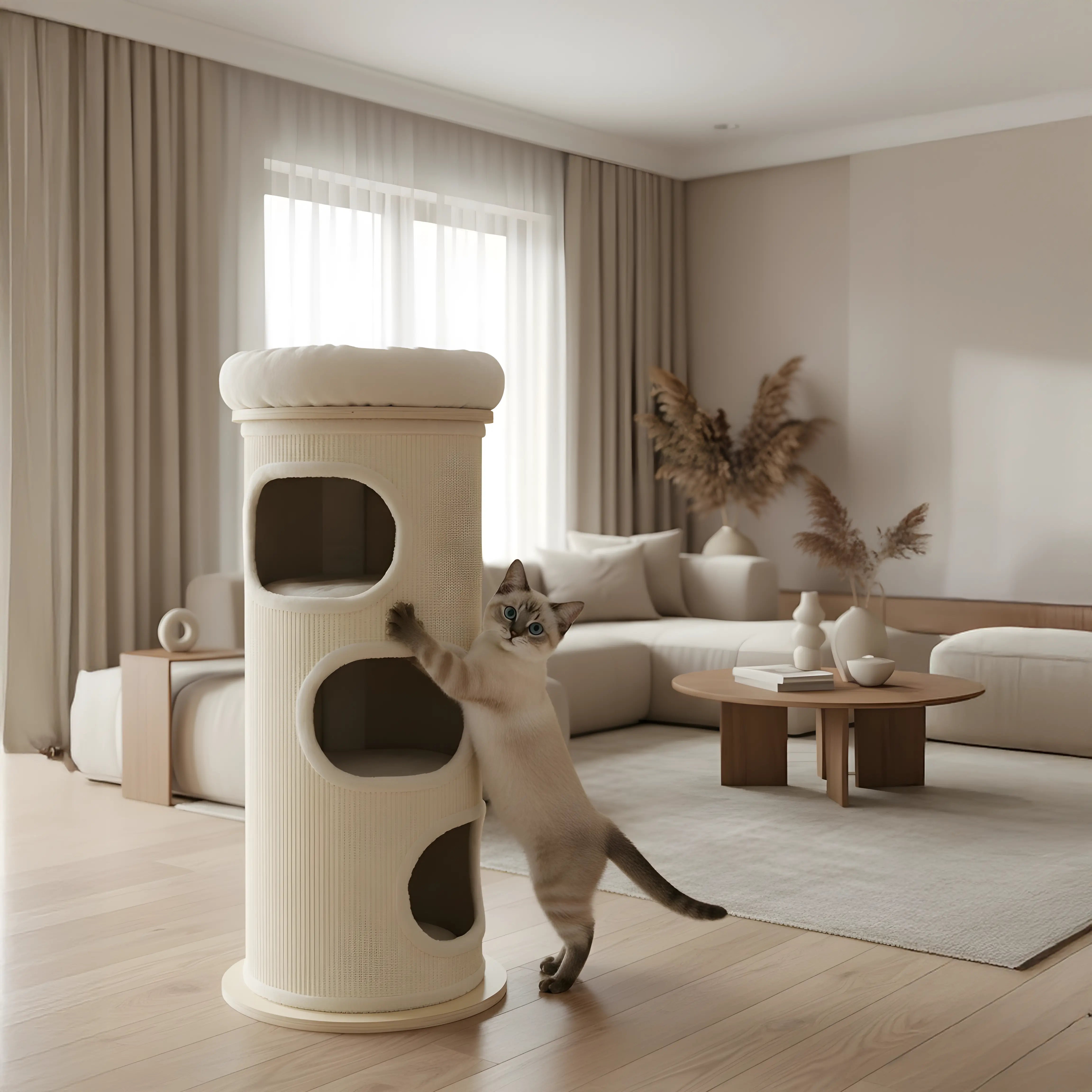 Bamboo Tower XL - Scratching Post