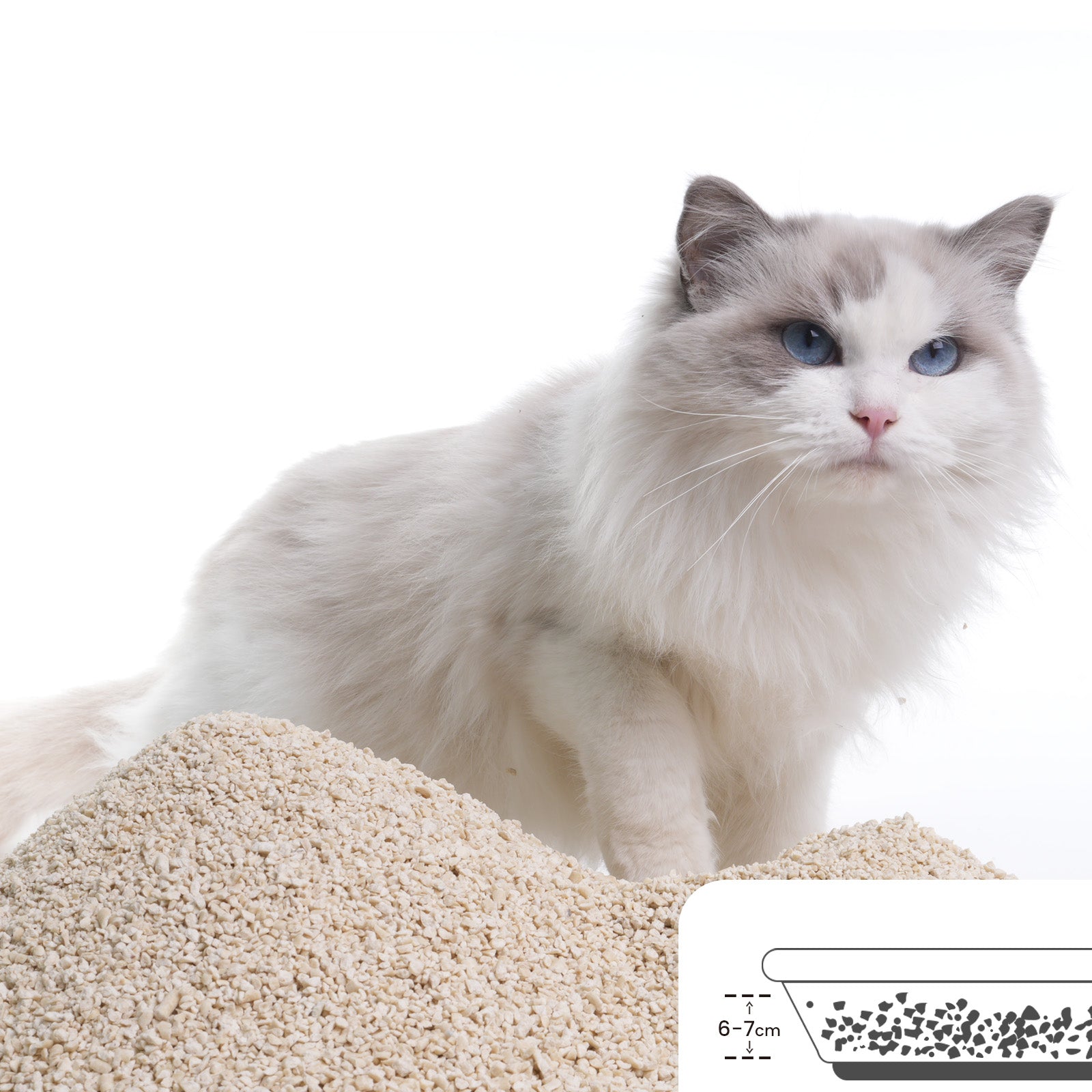 Catsplan Original - Pflanzliches Katzenstreu