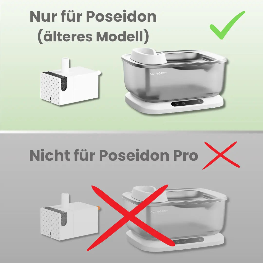 Poseidon drinking fountain pump