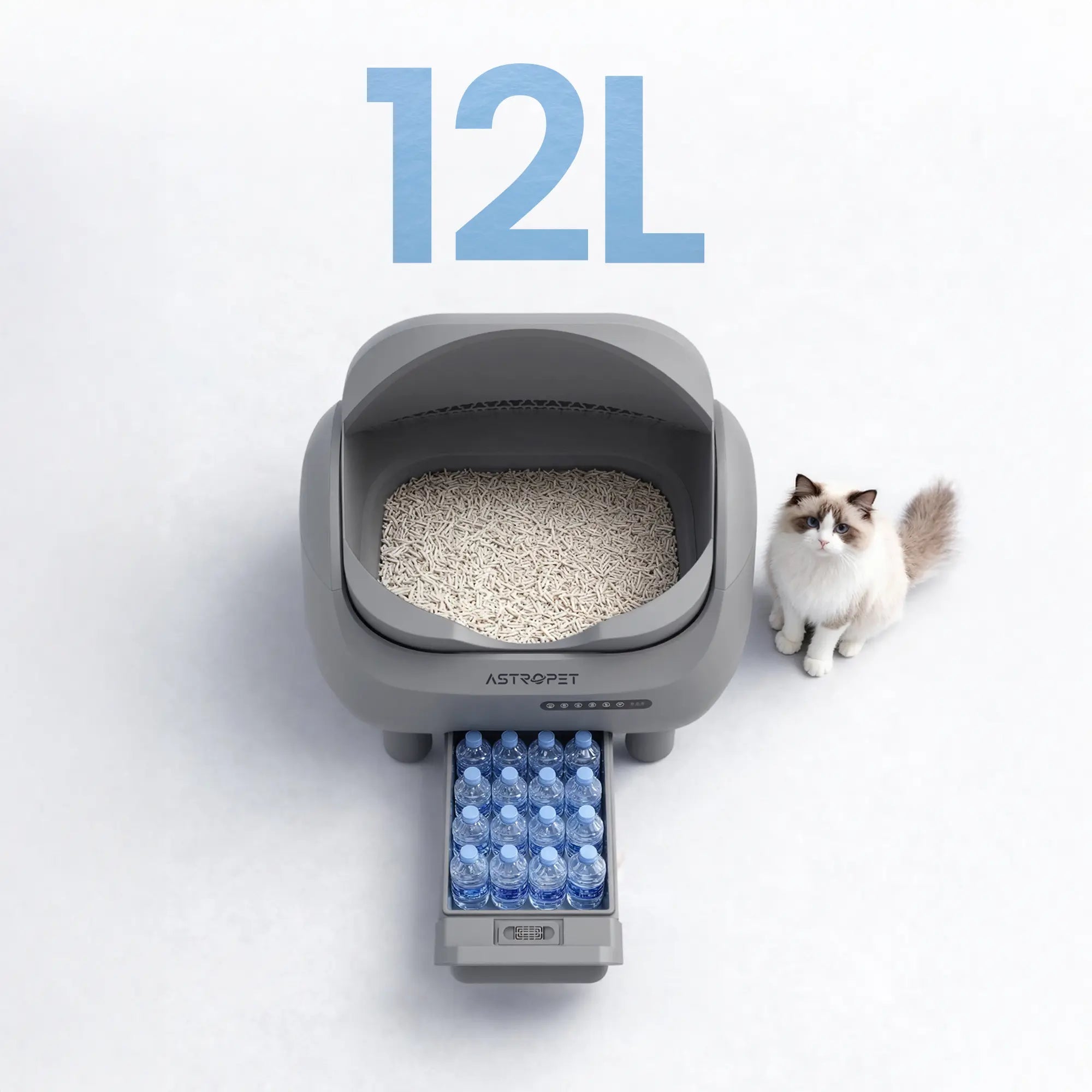 Venus - XXL Selbstreinigende Katzentoilette