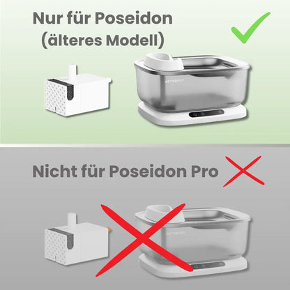 Poseidon drinking fountain pump 