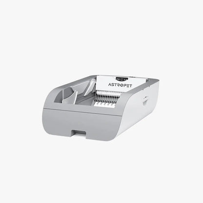 Helios - self -cleaning cat toilet button -controlled