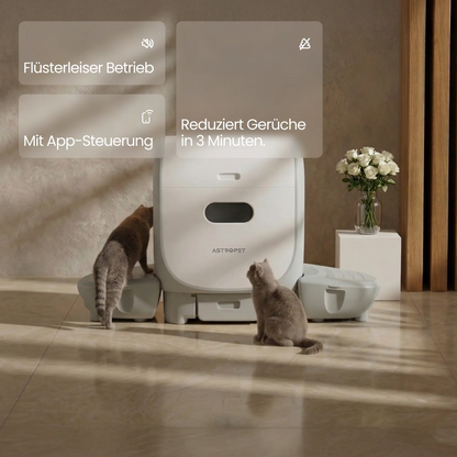 Jupiter Pro - XXL Self-Cleaning Cat Litter Box