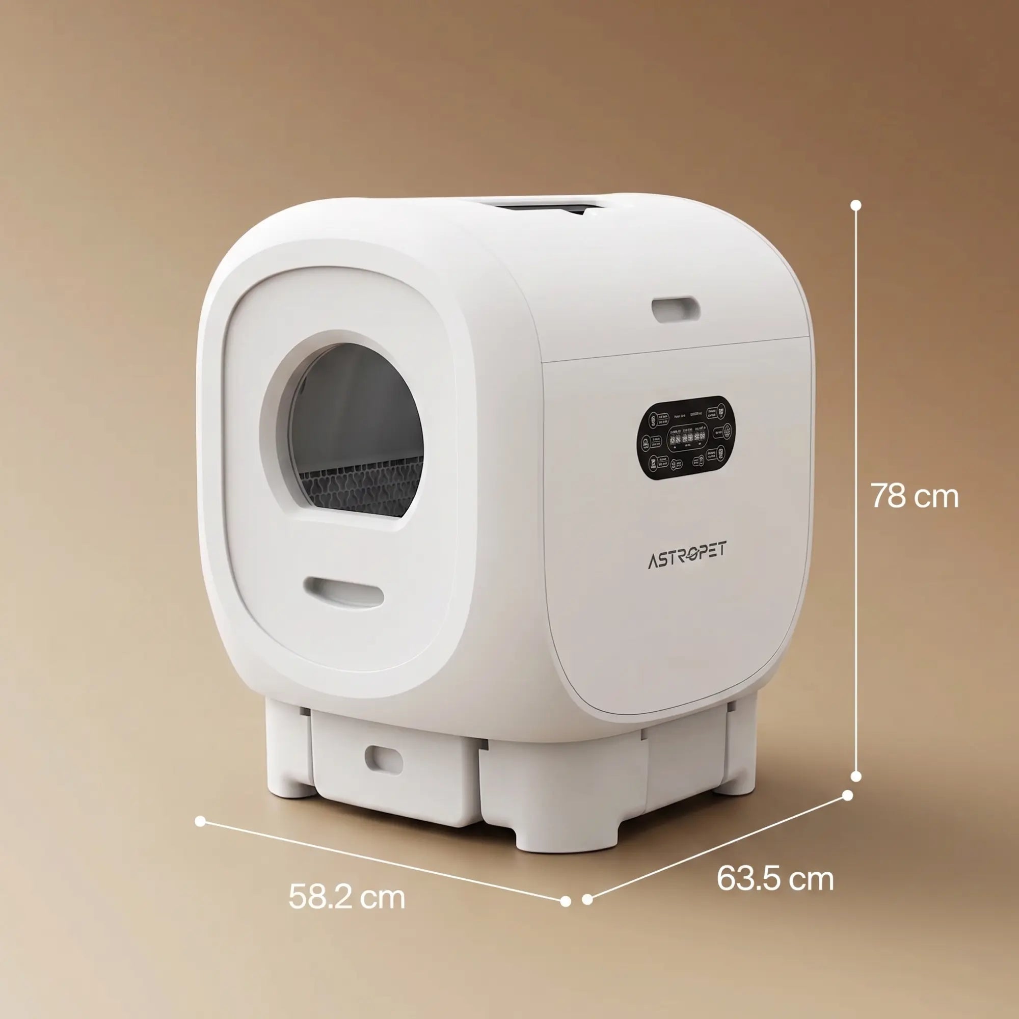 Jupiter Pro - XXL Self-Cleaning Cat Litter Box