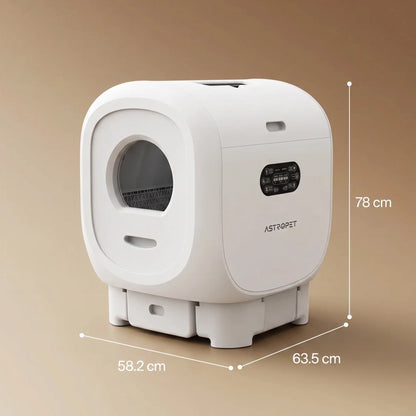 Jupiter Pro - XXL Self-Cleaning Cat Litter Box