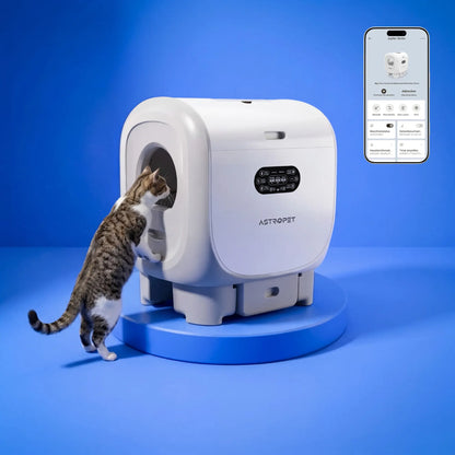 Jupiter Pro - XXL Self-Cleaning Cat Litter Box