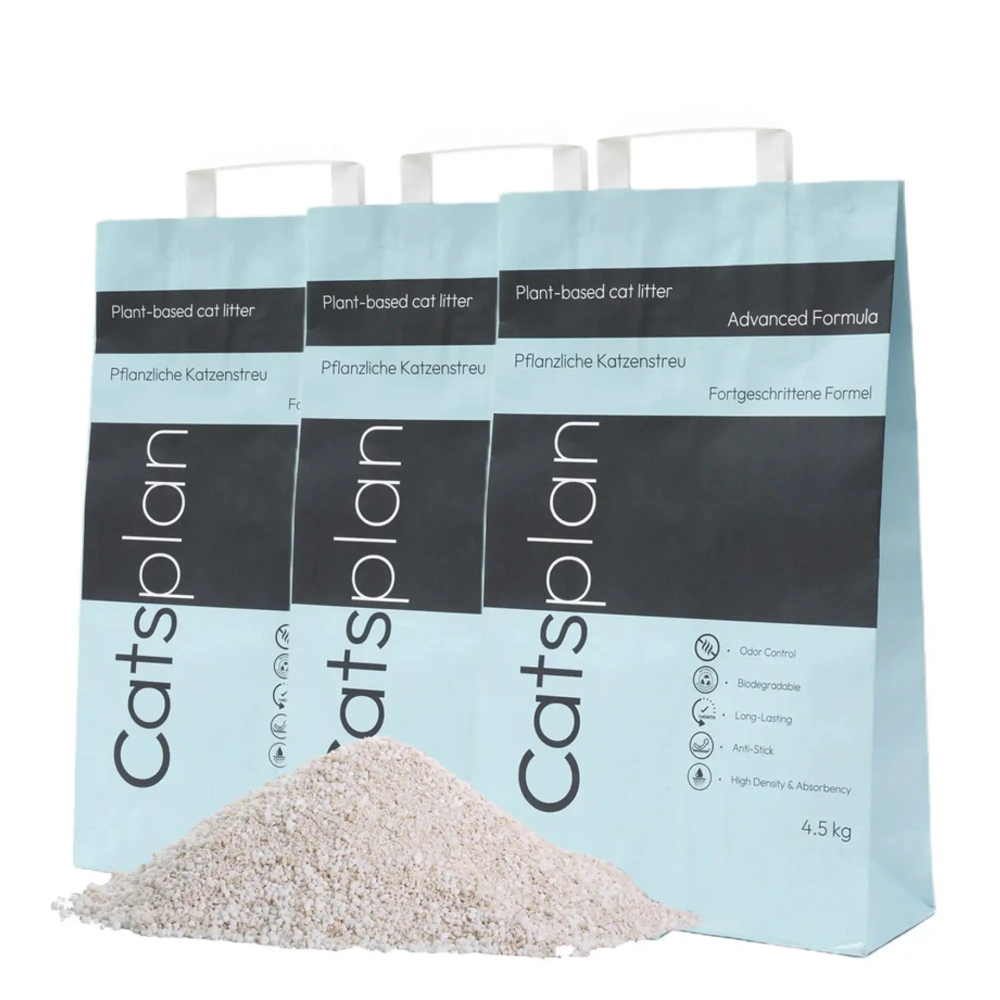 Catsplan Advanced - Pflanzliches Katzenstreu